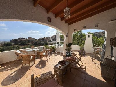Inviting 3 bedroom Villa for sale with sea and panoramic views in Mojacar, Andalucia