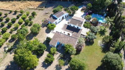 Authentic 7 bedroom Villa for sale with countryside view in Alhaurin el Grande, Andalucia