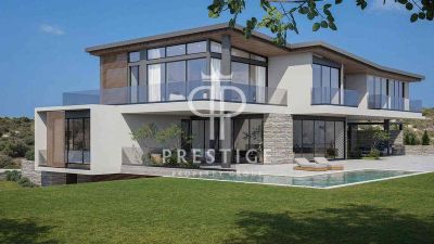 Immaculate 7 bedroom Villa for sale with sea and panoramic views in Kouklia, Paphos