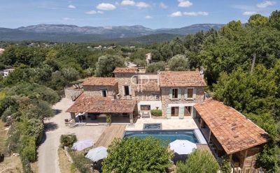 Immaculate 4 bedroom Farmhouse for sale with panoramic and countryside views in Montauroux, Provence Alpes Cote d'Azur