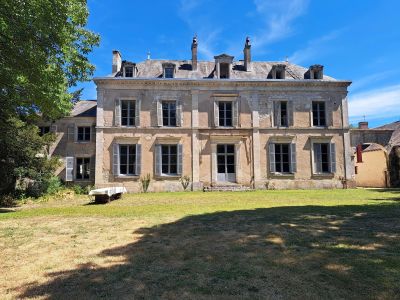 Historical 14 bedroom Chateau for sale with countryside view in Le Blanc, Centre Val de Loire