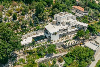 Immaculate 4 bedroom Villa for sale with sea view in Sveti Stefan, Budva, Coastal Montenegro