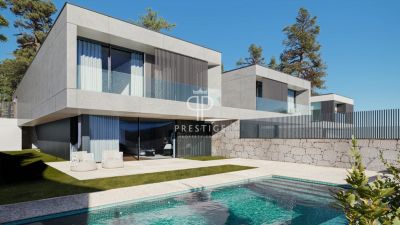 Immaculate 3 bedroom Villa for sale with panoramic view in Guimaraes, Northern Portugal