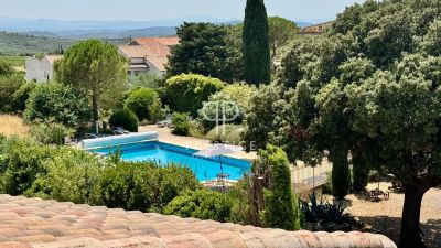 Income Producing 10 bedroom House for sale with countryside view in Saint Jean de Minervois, Occitanie