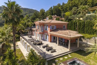 Wow factor 7 bedroom House for sale with panoramic view in Grasse, Provence Alpes Cote d'Azur