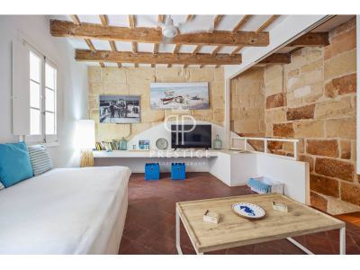 Renovated 3 bedroom Townhouse for sale with sea view in Ciutadella de Menorca, Menorca