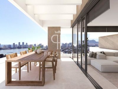 Luxury 3 bedroom Apartment for sale with sea and panoramic views in Calpe, Valencia