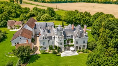 Authentic 12 bedroom Chateau for sale with countryside view in Vaux sur Vienne, Nouvelle Aquitaine