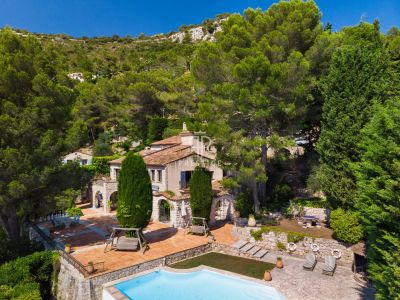 Beautiful 7 bedroom Villa for sale with sea and panoramic views in Eze, Provence Alpes Cote d'Azur
