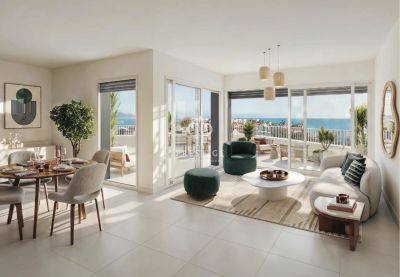 Immaculate 1 bedroom Apartment for sale with sea view in Roquebrune Cap Martin, Provence Alpes Cote d'Azur