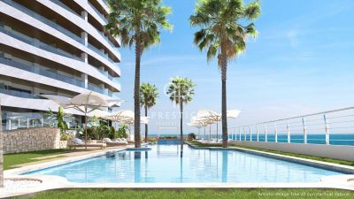 Beachfront 2 bedroom Apartment for sale with sea view in La Manga del Mar Menor, Murcia, Murcia