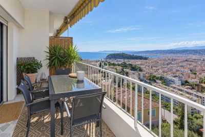 Immaculate 2 bedroom Apartment for sale with sea view in Mont Boron, Nice, Provence Alpes Cote d'Azur