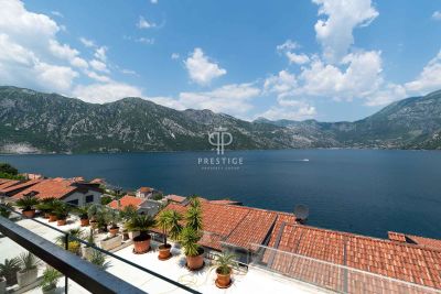 Immaculate 3 bedroom Apartment for sale with sea view in Kostanica, Kotor, Coastal Montenegro