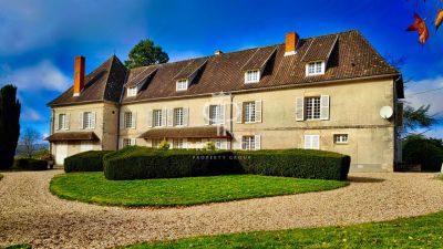 Authentic 7 bedroom Chateau for sale with countryside view in Chamboret, Nouvelle Aquitaine