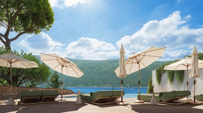 Immaculate 1 bedroom Apartment for sale with sea view in Herceg Novi, Coastal Montenegro