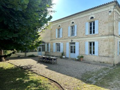 Renovated 4 bedroom Country House for sale with countryside view in Gensac, Nouvelle Aquitaine