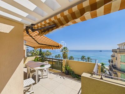 Spacious 4 bedroom Duplex Apartment for sale with sea and panoramic views in Menton, Provence Alpes Cote d'Azur