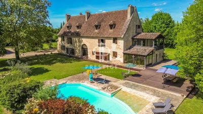 Historical 6 bedroom Manor House for sale with countryside view in Bergerac, Nouvelle Aquitaine