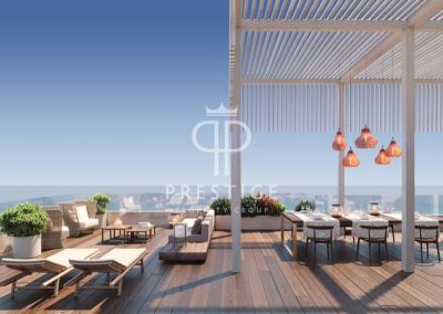 Beachfront 4 bedroom Apartment for sale with sea view in Agios Tychonas, Limassol