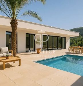 Immaculate 3 bedroom Villa with panoramic view in Monte Solana, Pedreguer, Valencia