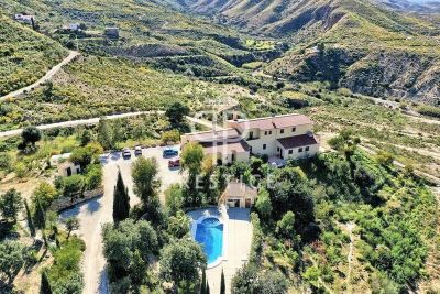 Authentic 10 bedroom Villa for sale with panoramic and countryside views in Turre, Andalucia
