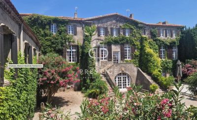 Prestige 26 bedroom French Chateau for sale with countryside view in Narbonne, Occitanie