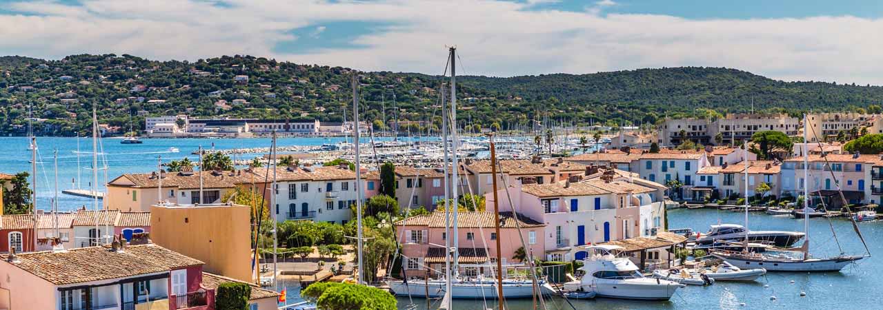 Lacustrian town of Port Grimaud (Grimaud)