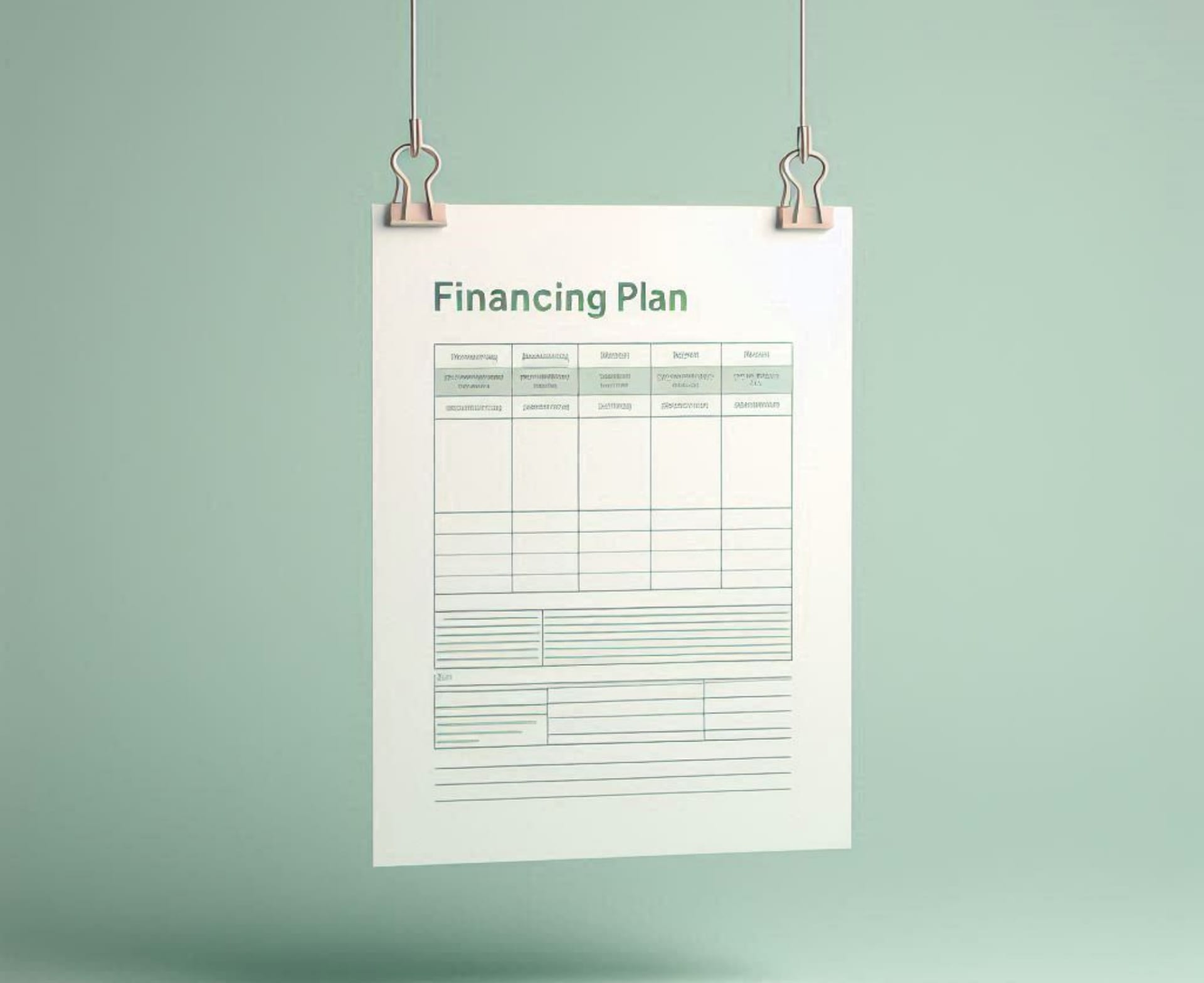 Plan de financement immobilier : définition et exemple