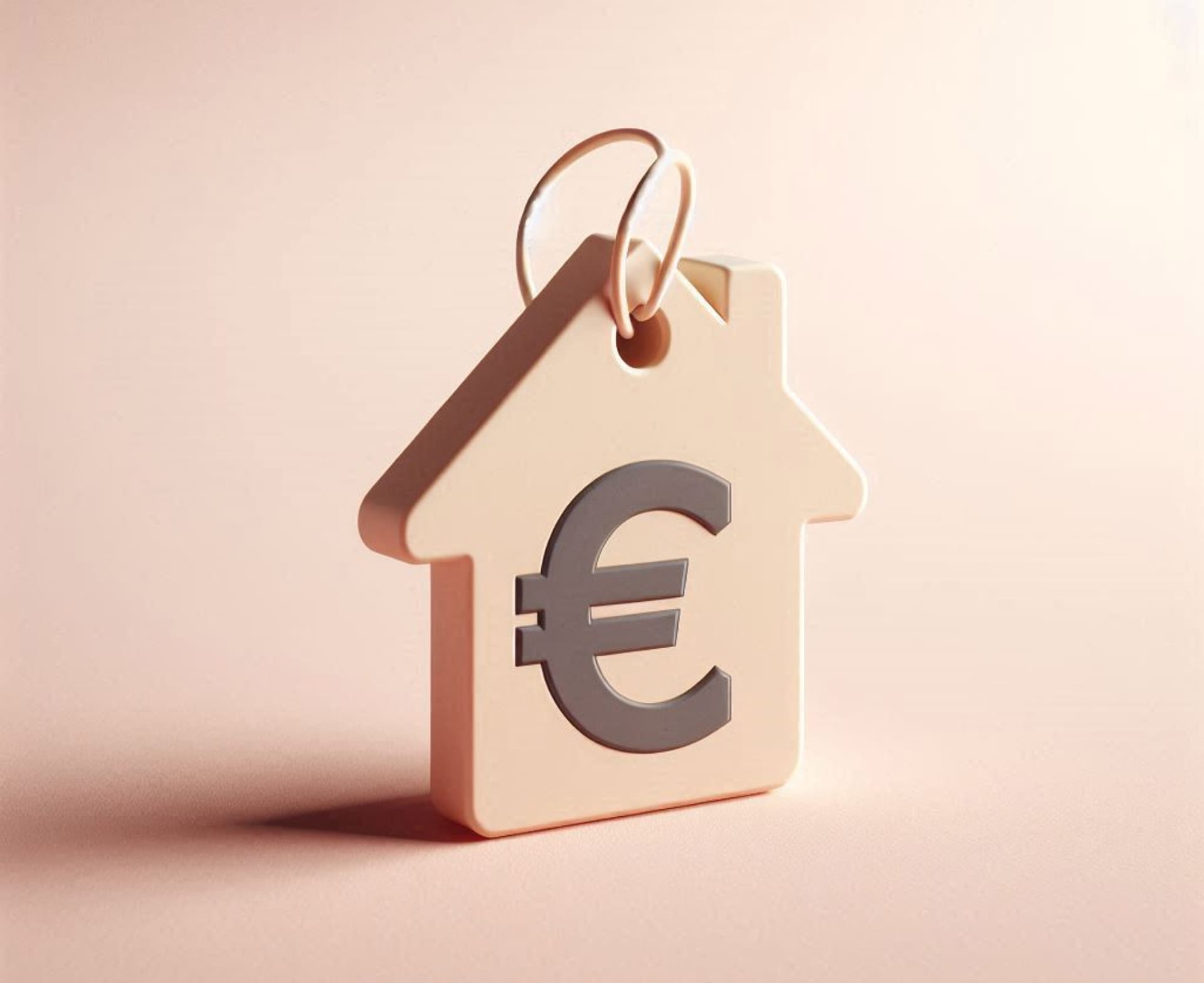 Une étiquette de prix de maison