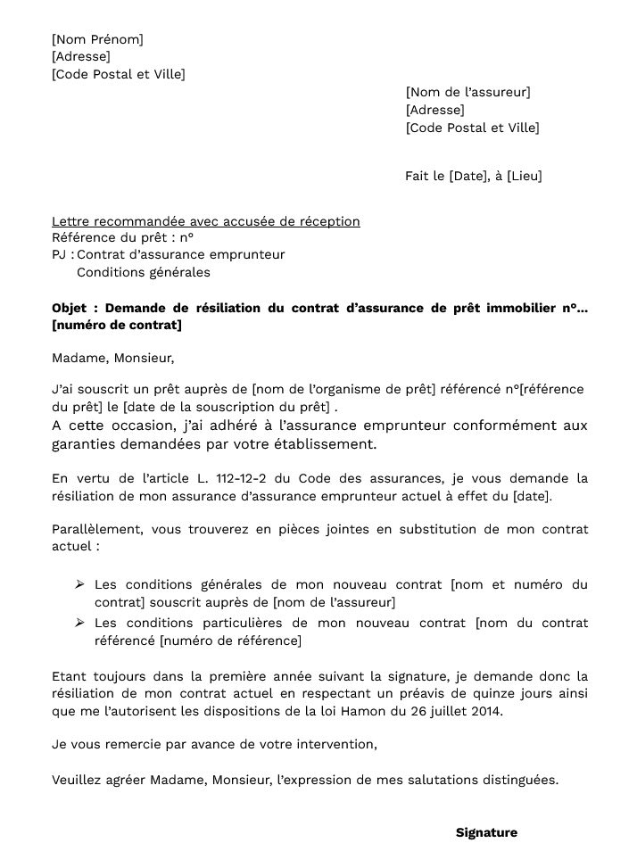 Exemple-lettre-resiliation-assurance-emprunteur