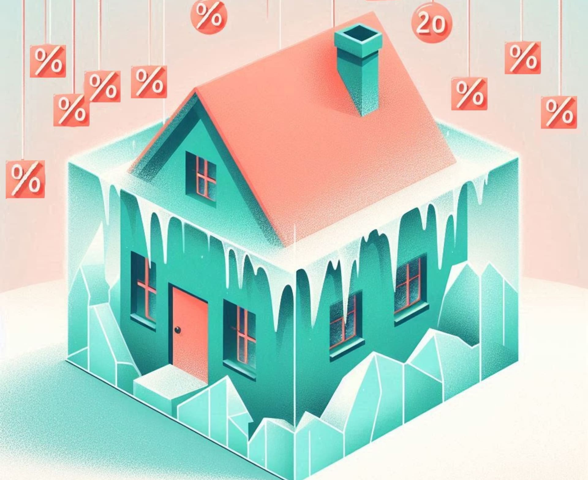 Des taux qui baissent en juillet, mais un marché de l'immobilier plongé dans l'incertitude