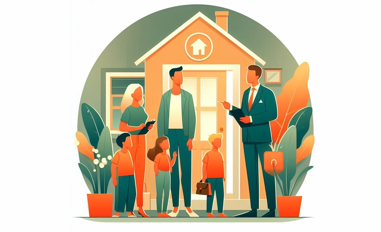 Visiter un bien avec ses enfants, bonne ou mauvaise idée ?