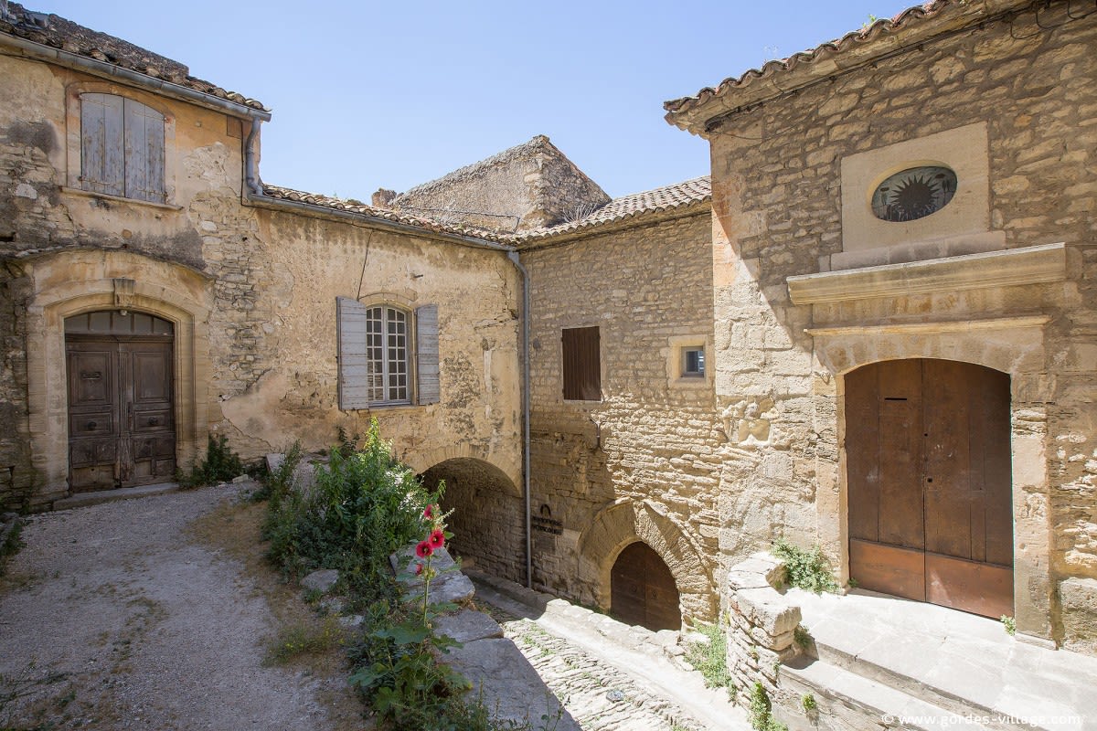 Ville de Gordes dans le Vaucluse