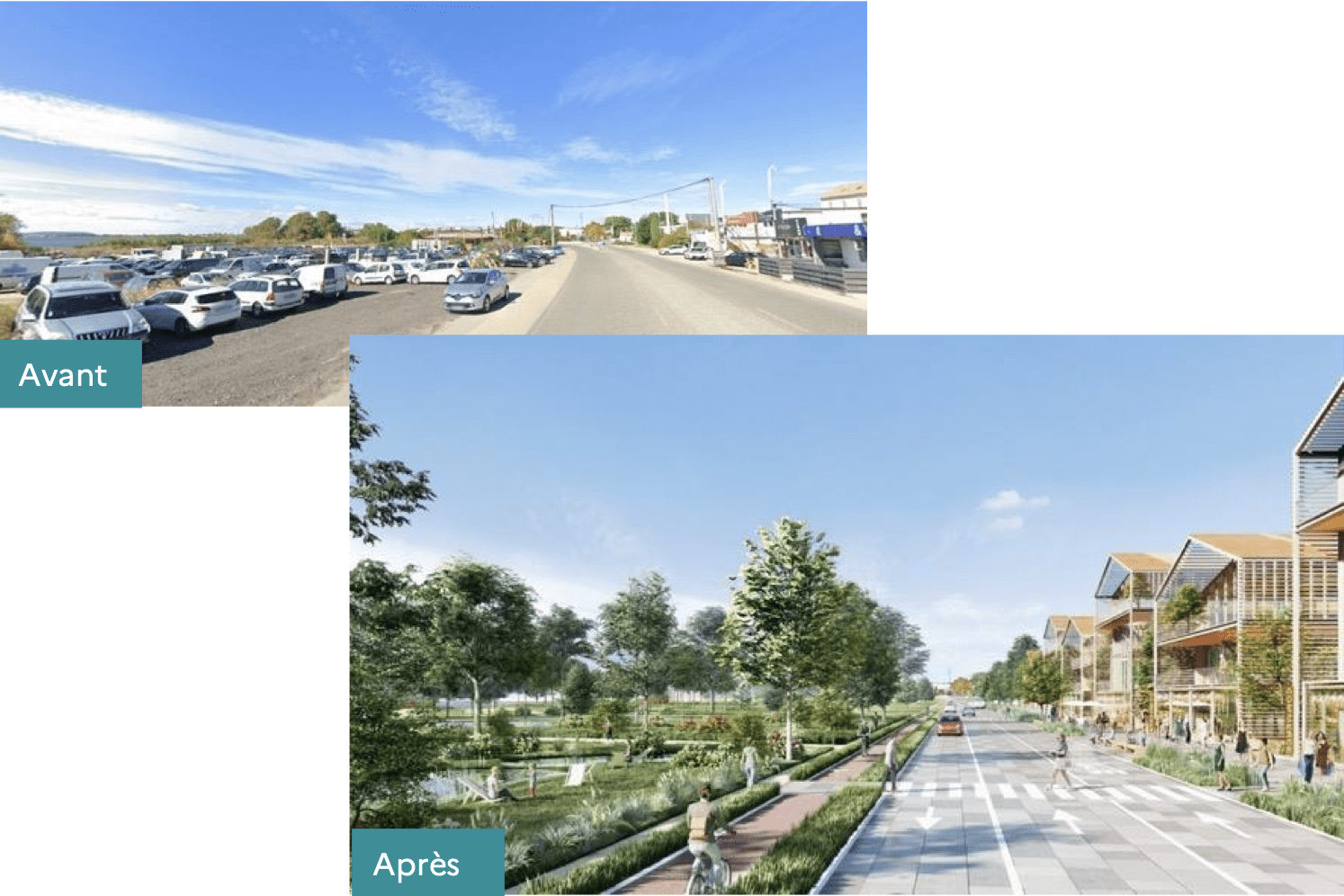 Projet réhabilitation des zones commerciales