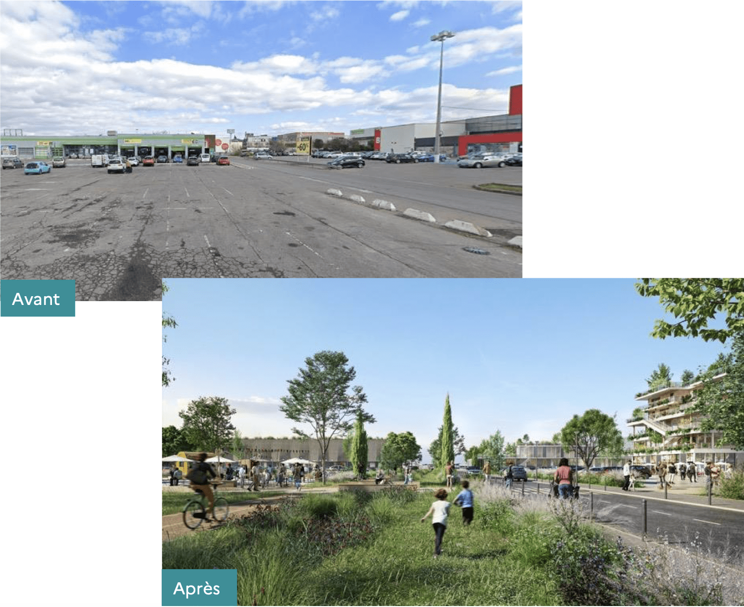 Projet réhabilitation des zones commerciales