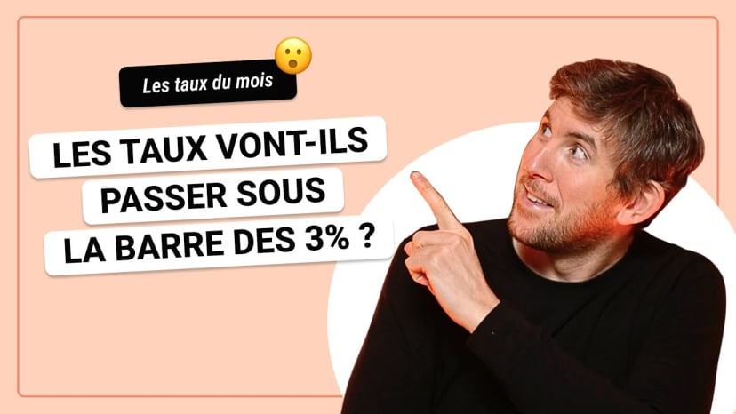 ACTU TAUX : Les meilleurs taux de crédit immobilier en janvier 2025