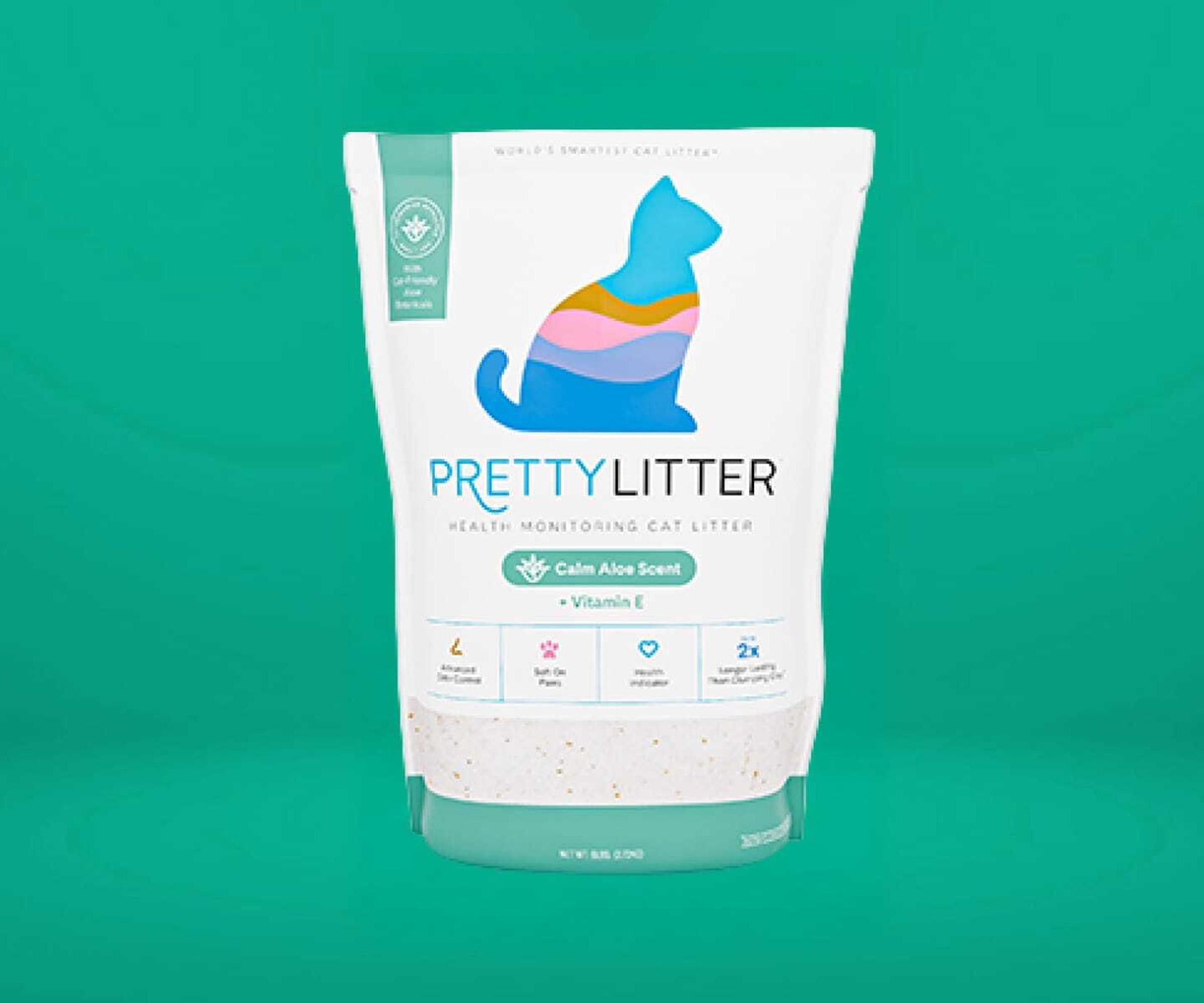 PrettyLitter Calm Aloe official product image