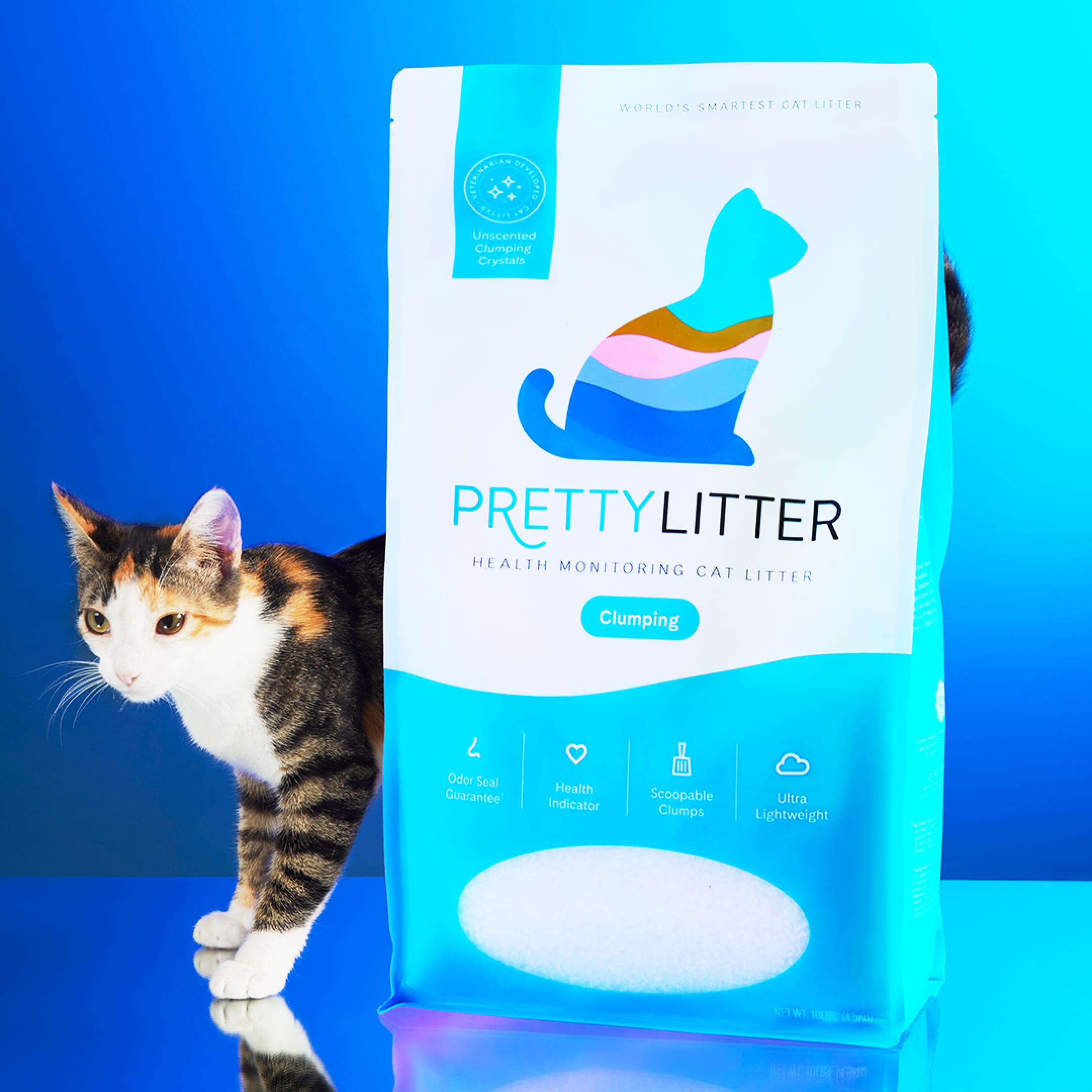 Delivery Subscription Health Monitoring Cat Litter PrettyLitter