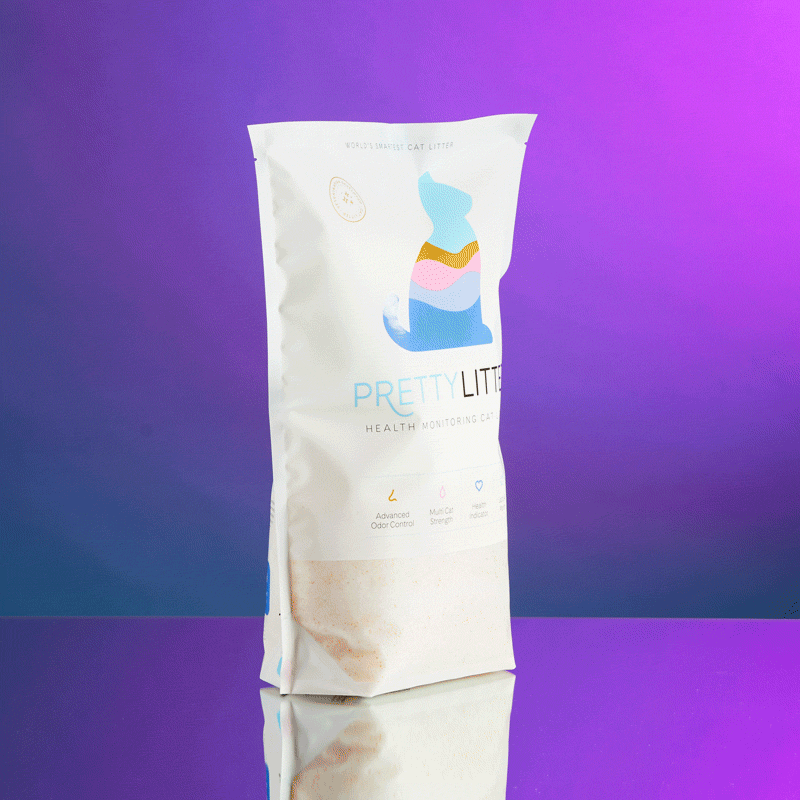 PrettyLitter Health Monitoring Cat Litter 8 lbs