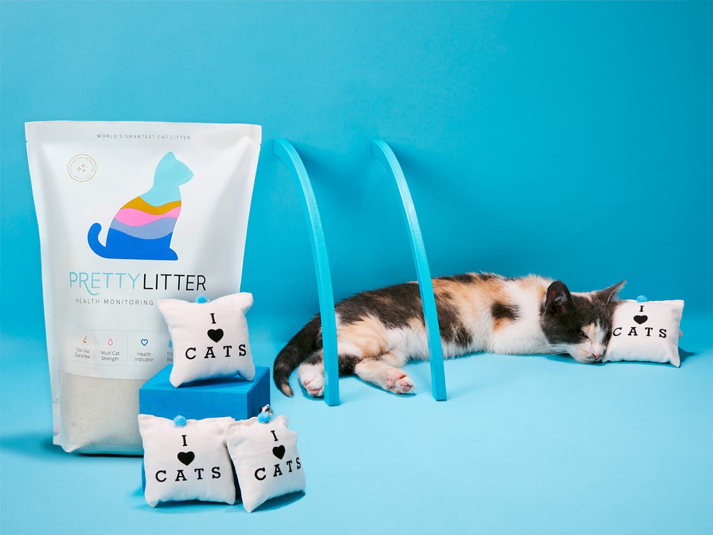 Health Monitoring Cat Litter Delivery Subscription PrettyLitter