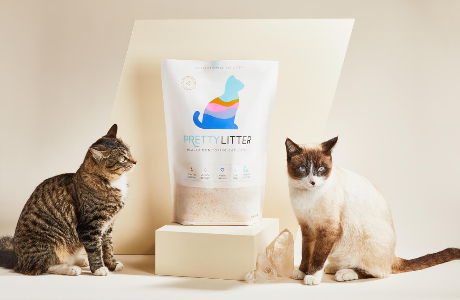 Pretty litter multiple cats store