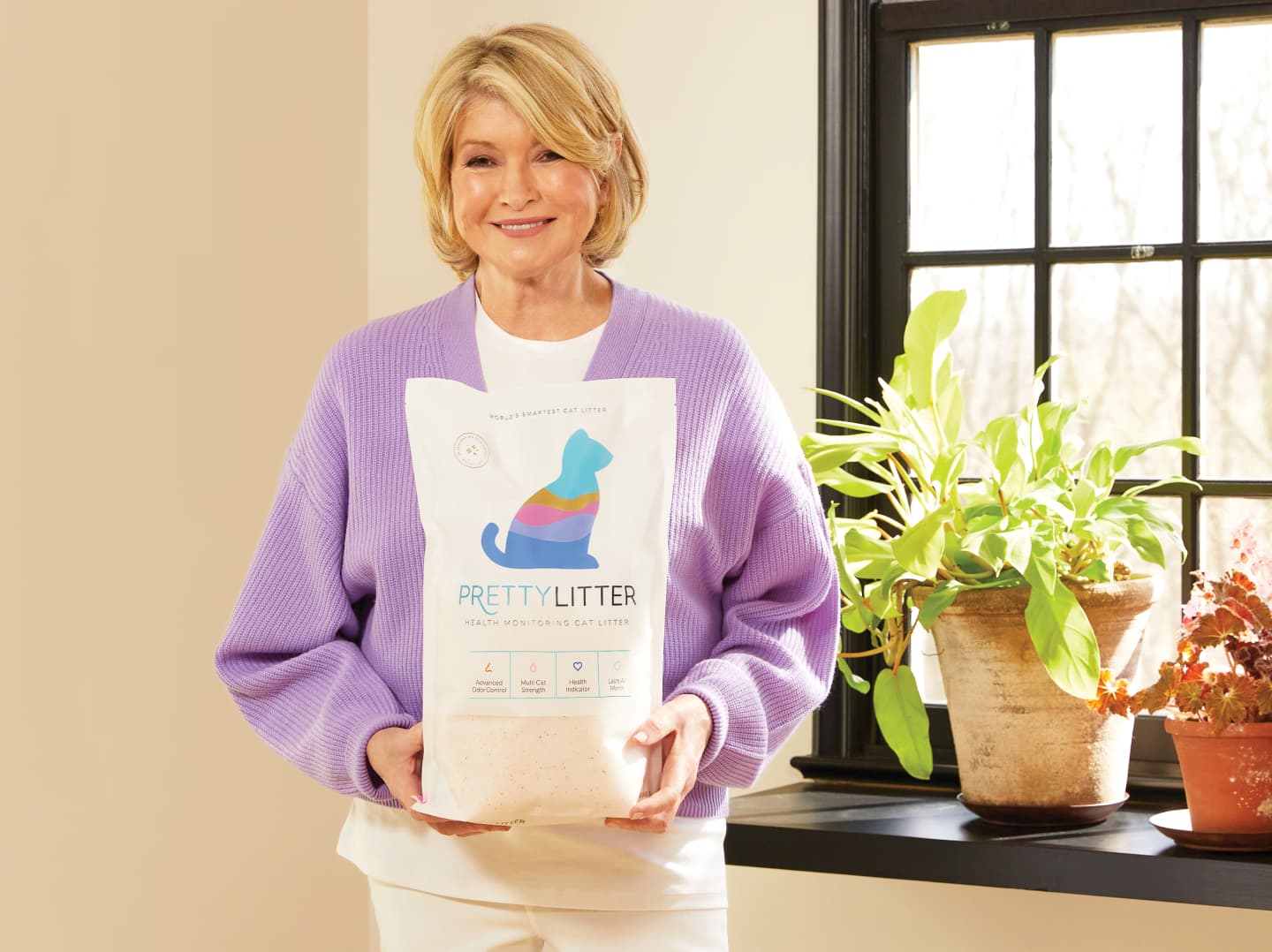 Martha Stewart and PrettyLitter bag