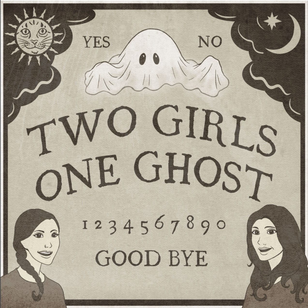 Two Girls One Ghost Logo