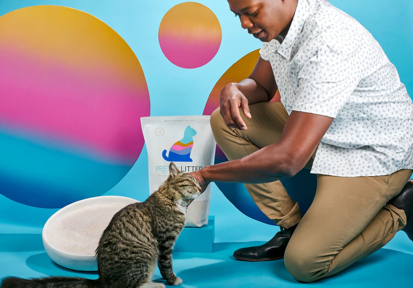 Bulk cat litter delivery top