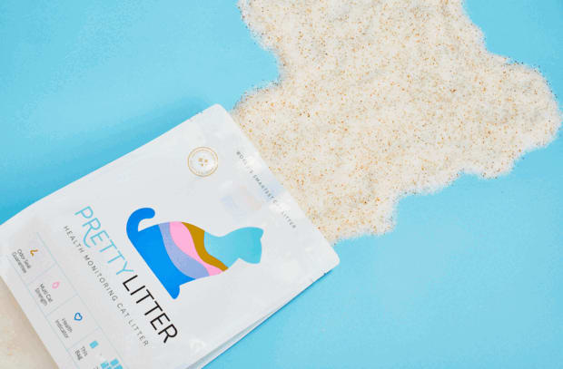 PrettyLitter color changing crystals