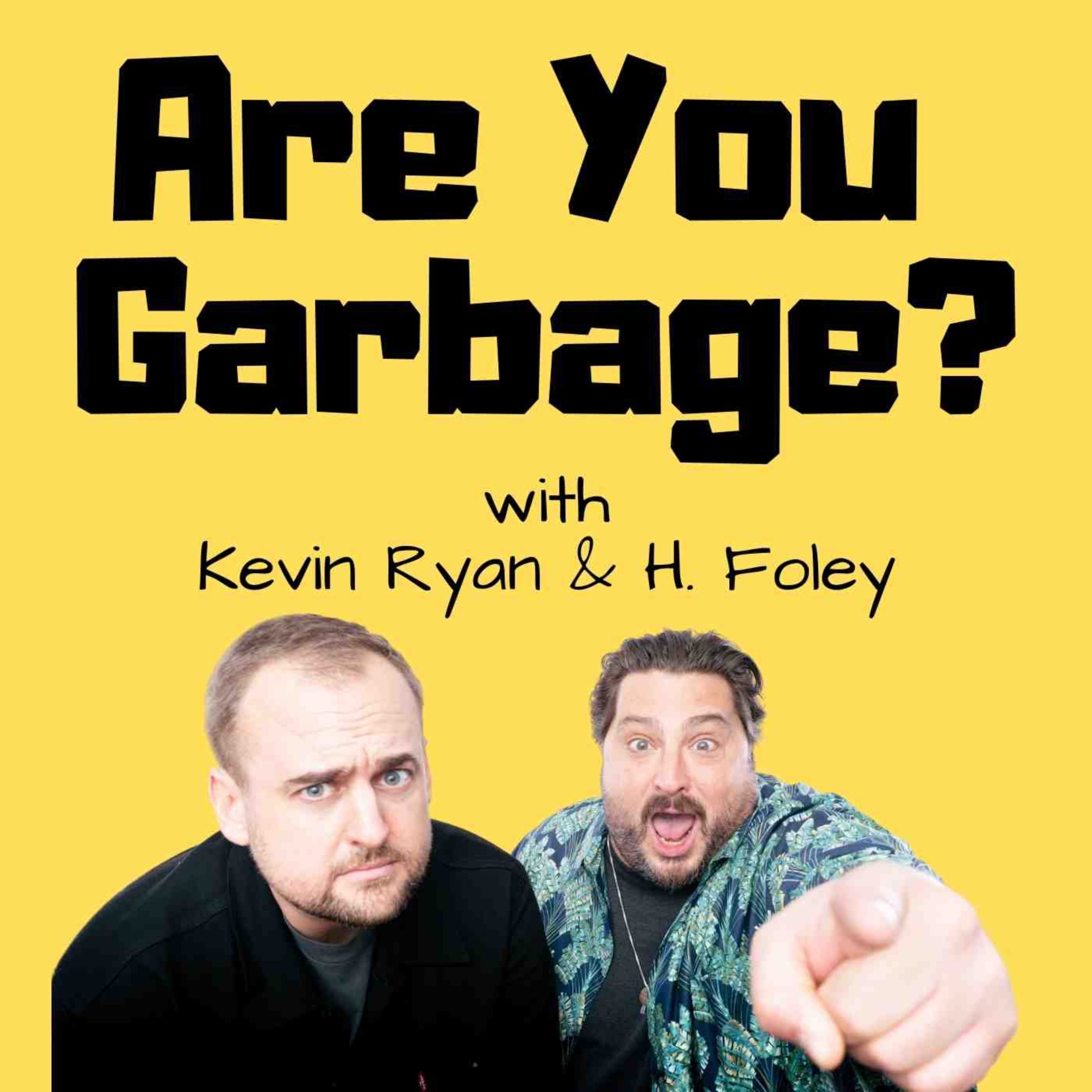 Are You Garbage? Comedy Podcast logo