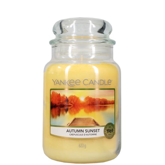 YANKEE CANDLE 623G CLASSIC LARGE JAR AUTUMN SUNSET Pricecheck