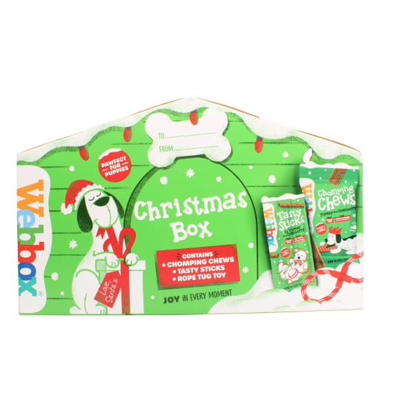 WEBBOX CHRISTMAS EVE BOX FOR DOGS Pricecheck