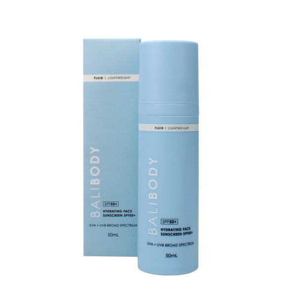 BALI BODY 50ML HYDRATING FACE SUNSCREEN SPF 50+ Pricecheck