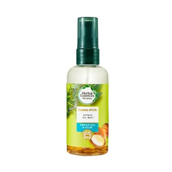 HERBAL ESSENCES RENEW 100ML HAIR OIL SPRAY REPAIR ARGAN OIL & ALOE